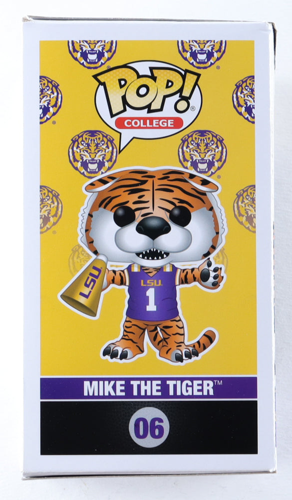 Angel Reese Signed LSU #06 Mike the Tiger Funko Pop! Vinyl Figure (Beckett)