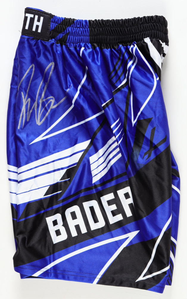 Ryan Bader Signed “Darth” Custom Fight Shorts (Beckett)