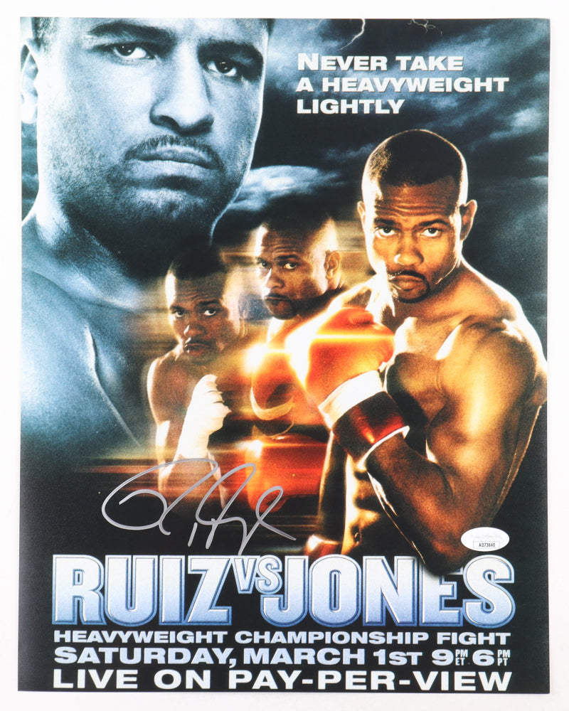 Roy Jones Jr. Signed 11x14 Photo (JSA)