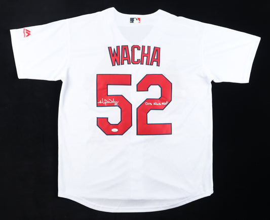 Michael Wacha Signed Jersey Inscribed "2013 NLCS MVP" (JSA) St. Louis Cardinals