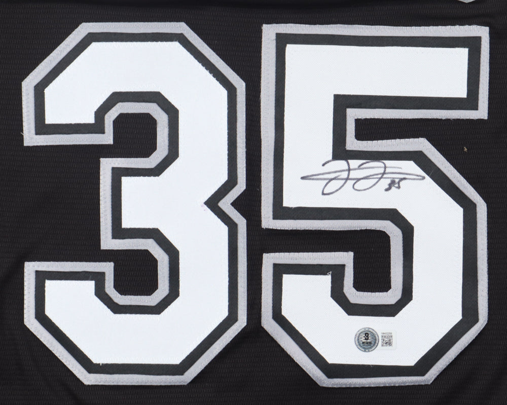 Frank Thomas Signed Nike White Sox Jersey (Beckett)