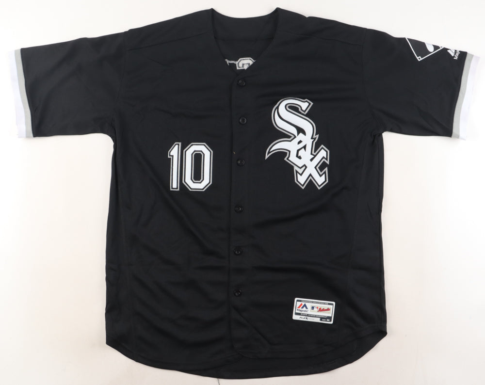 Yoan Moncada Signed Jersey XL(Beckett) Chicago White Sox