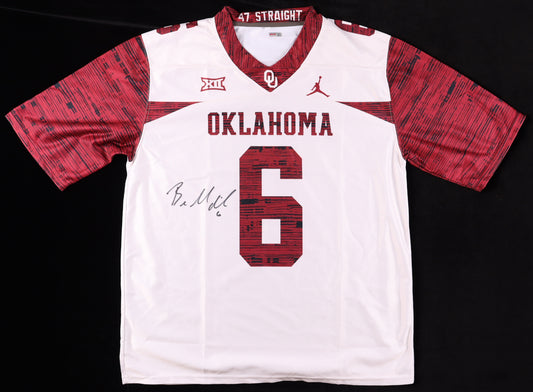 Baker Mayfield Signed Jersey XL (PIA) Oklahoma Sooners