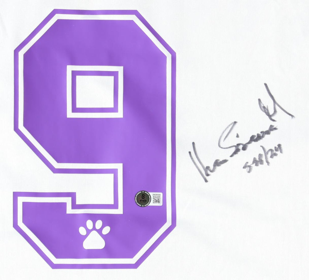 Hugo Sanchez Signed Real Madrid Jersey Inscribed 