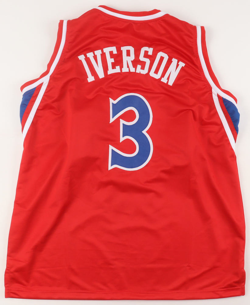 Allen Iverson Jersey Unsigned | Philadelphia 76ers