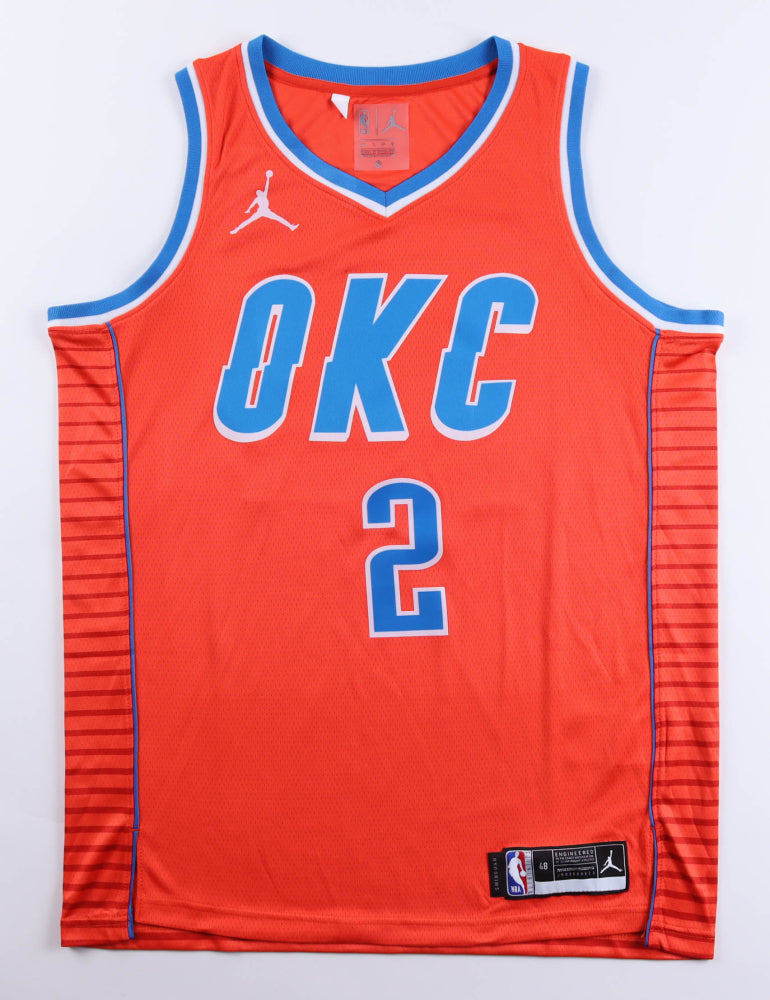 Shai Gilgeous-Alexander Signed Jersey (JSA) Oklahoma City Thunder