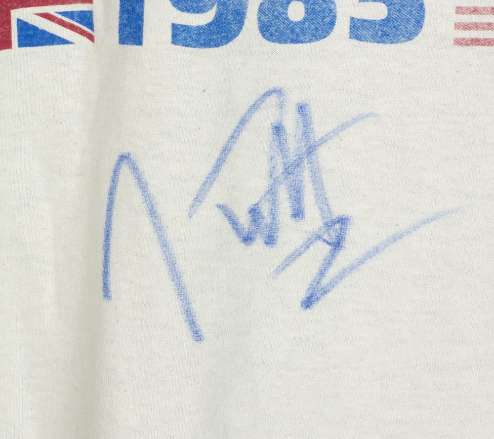 Joe Elliott Signed Def Leppard 1983 