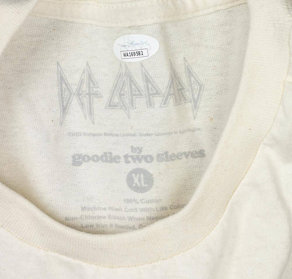 Joe Elliott Signed Def Leppard 1983 