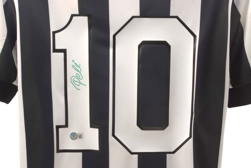 Pele Signed Santos Jersey (Beckett)