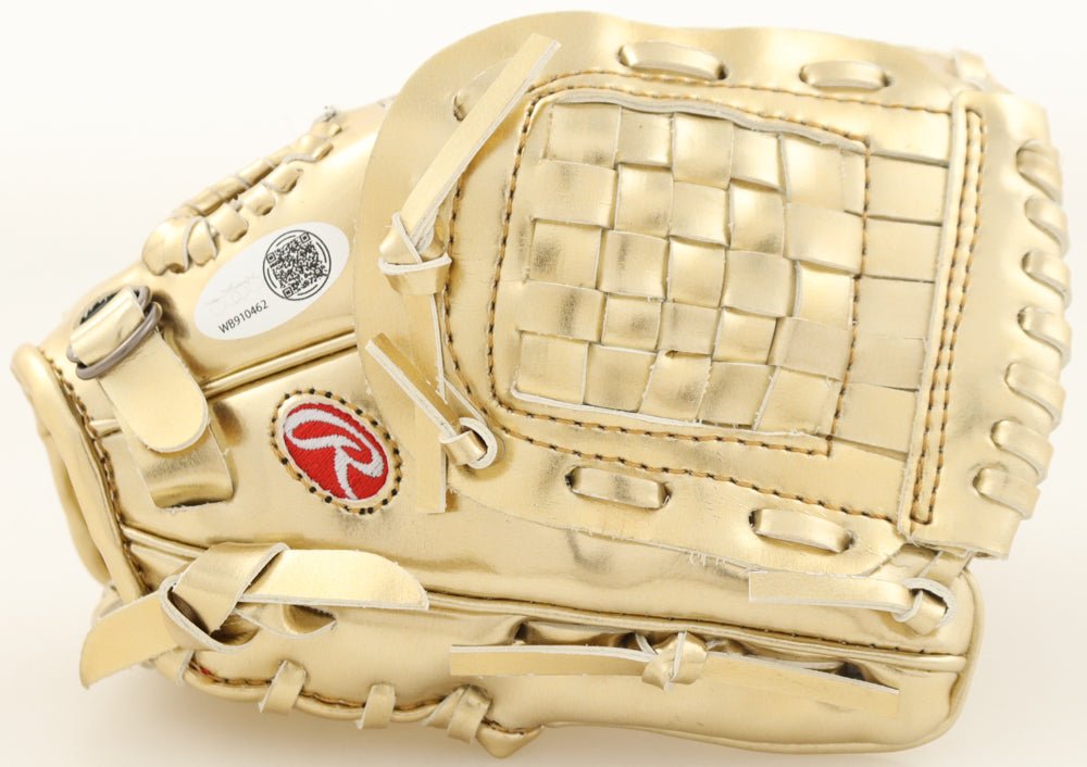 Nolan Arenado Signed Rawlings Mini Golden Glove With Display Stand JSA Witnessed - Price Is Right Miami