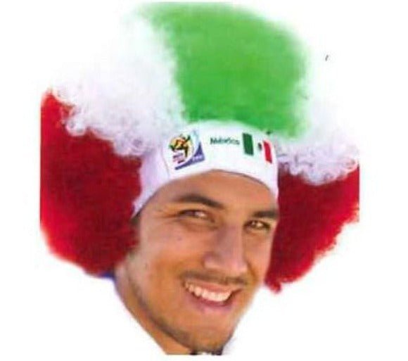 Official FIFA Soccer Afro Wig – Mexico – Vintage/Collectible (2010 Collection)
