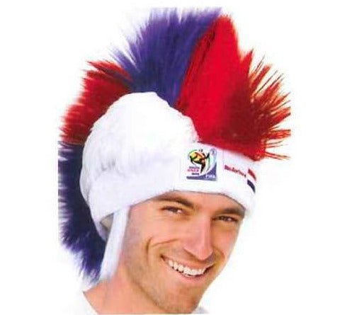 Official FIFA Soccer Mohawk Wig – Holland – Vintage/Collectible (2010 Collection)