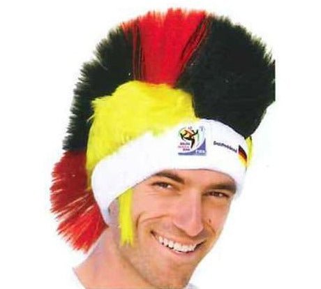Official FIFA Soccer Mohawk Wig – Germany – Vintage/Collectible (2010 Collection)