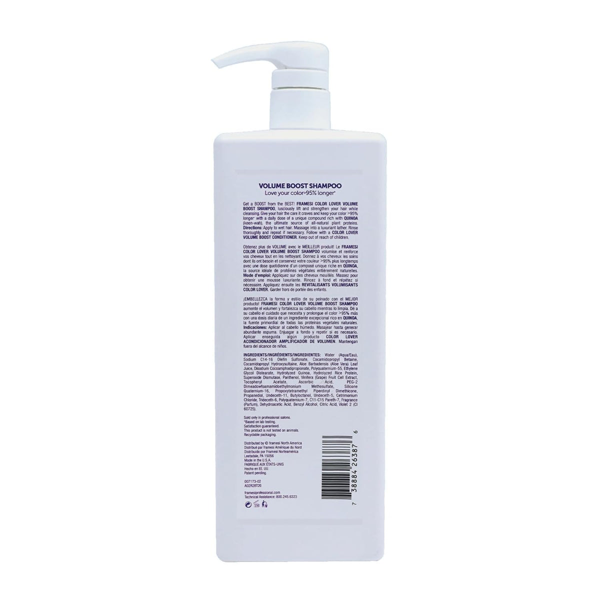 Framesi Color Lover Volume Boost Shampoo, (view 6)