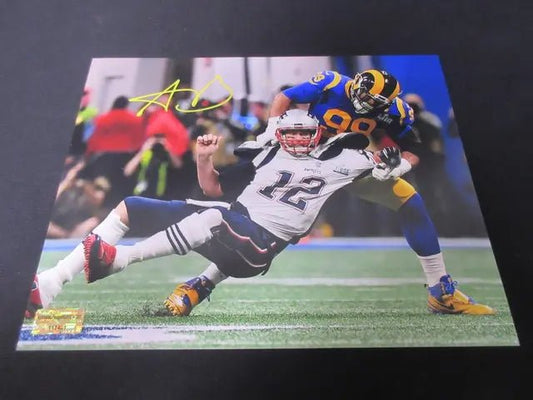 Aaron Donald Signed 8x10 Photo EUA COA - Price Is Right Miami