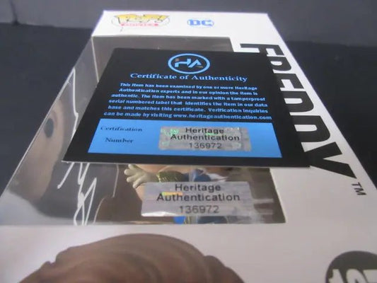 Adam Brody Signed Funko Pop Shazam! #1278 Heritage COA - Price Is Right Miami