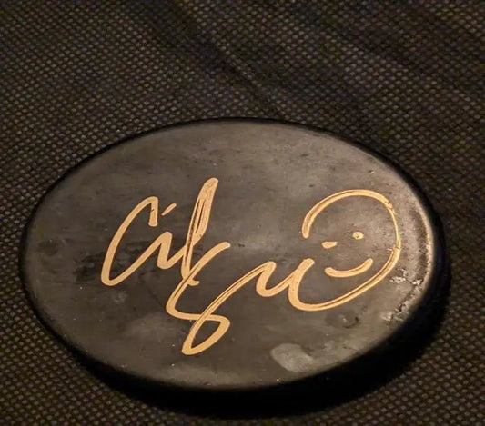 Adam Sandler Auto Signed Hockey Puck with coa 114881 - Price Is Right Miami