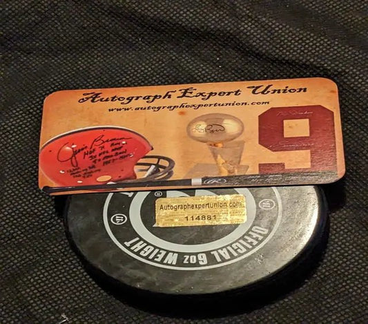 Adam Sandler Auto Signed Hockey Puck with coa 114881 - Price Is Right Miami