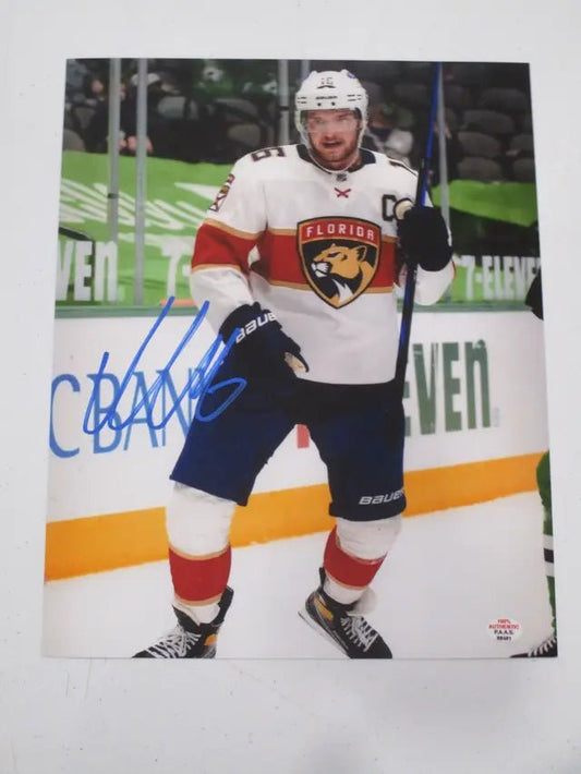 Aleksander Barkov of the Florida Panthers signed autographed 8x10 photo PAAS COA 481 - Price Is Right Miami