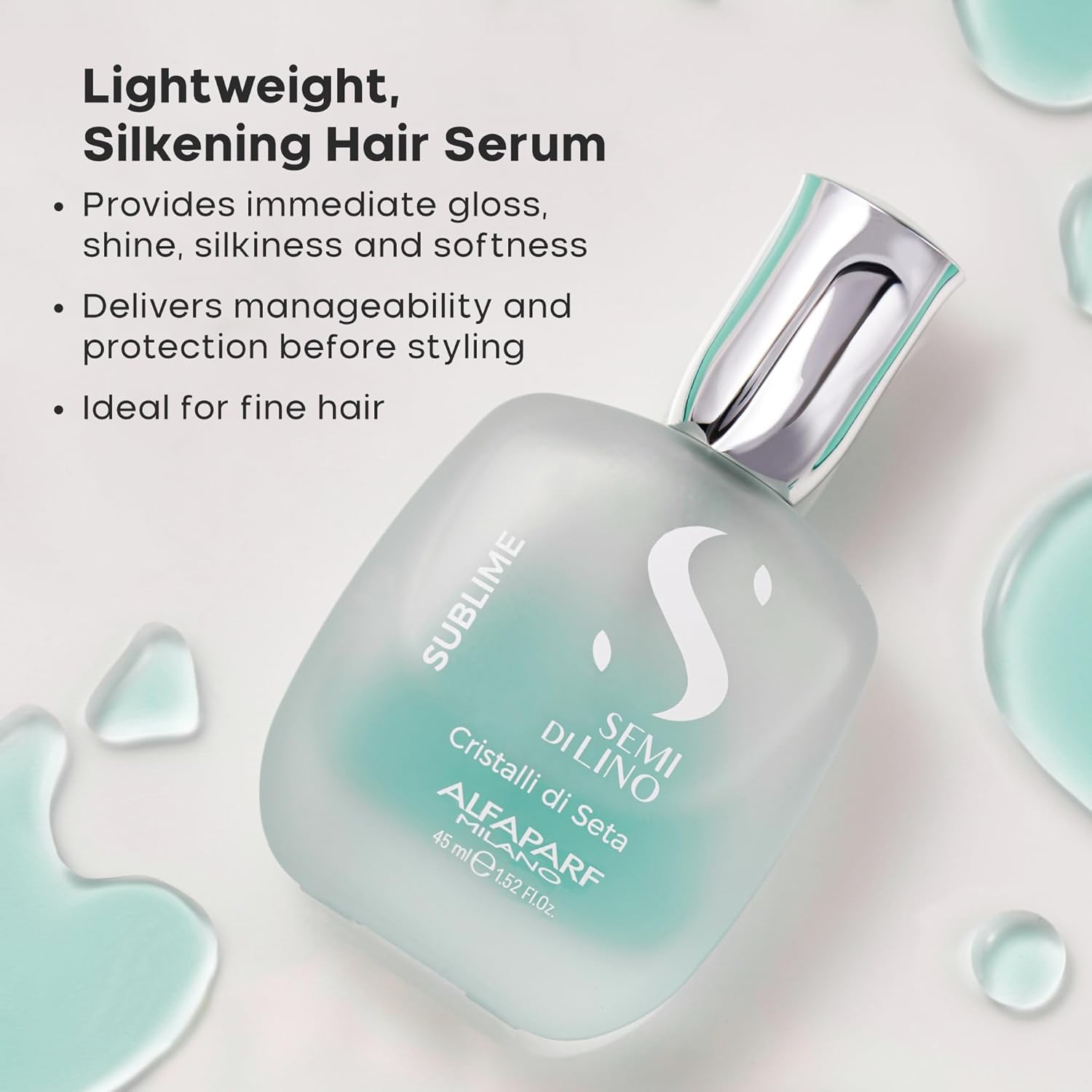Alfaparf Milano Semi Di Lino Sublime Cristalli Di Seta (1.52 oz / 45 ml) - Price Is Right Miami