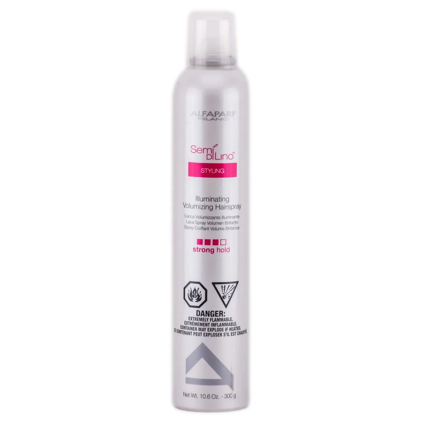 Alfaparf Semi di Lino Illuminating Hairspray, Strong Hold, 10.6 oz, Hair Care