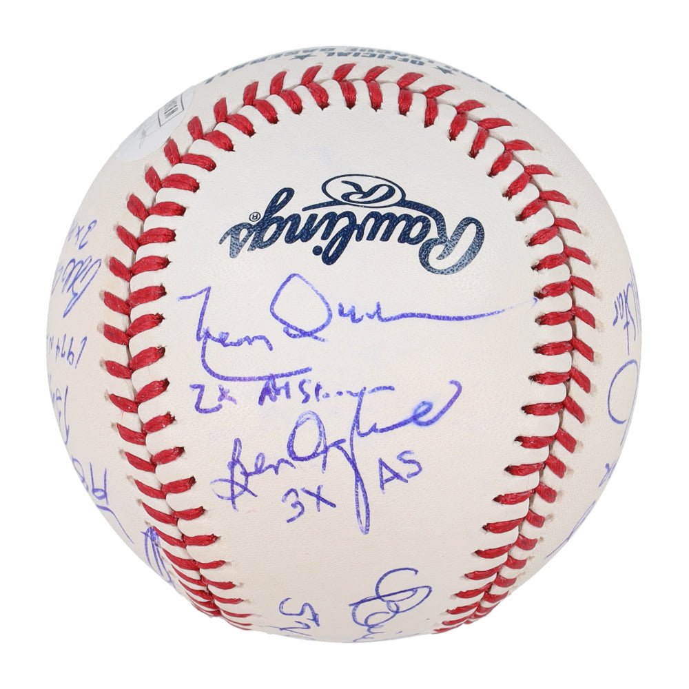 All-Star OML Baseball, 10 Signatures with Inscriptions (JSA), Autographed Ball (view 2)