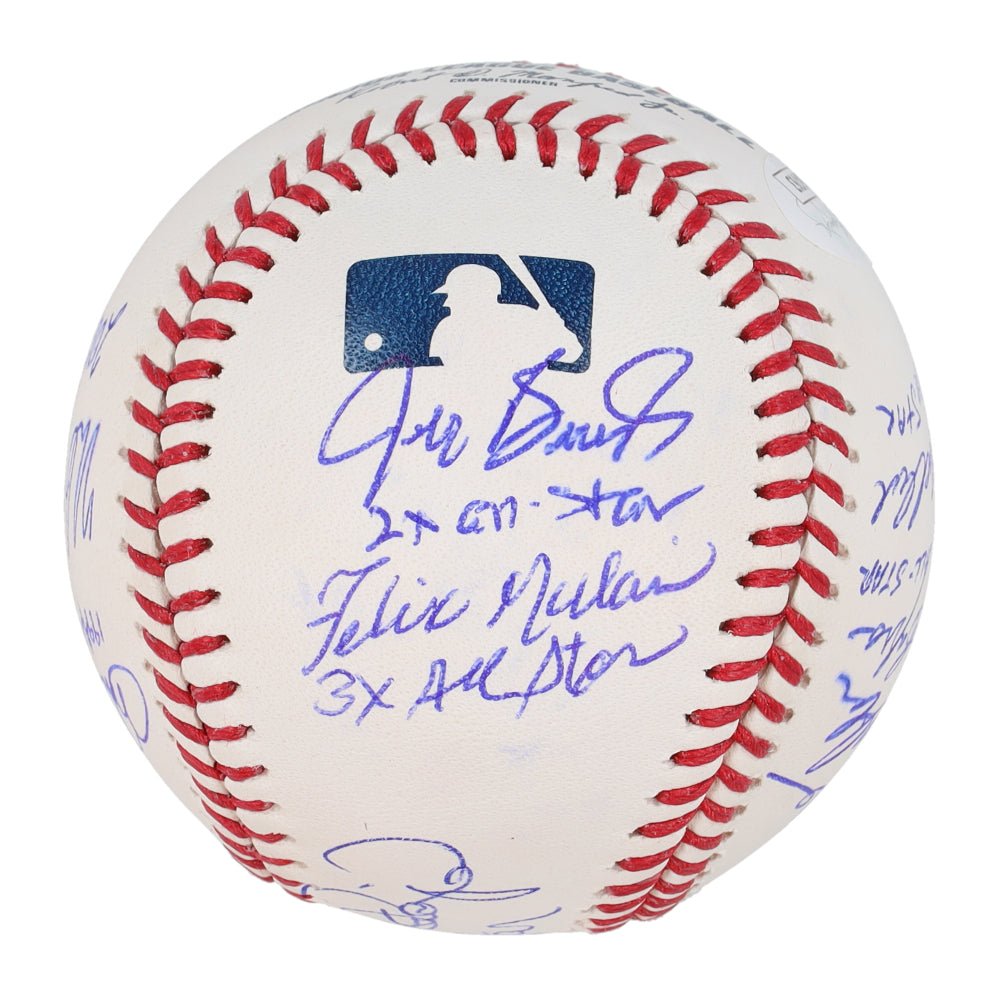 All-Star OML Baseball, 10 Signatures with Inscriptions (JSA), Autographed Ball (view 3)