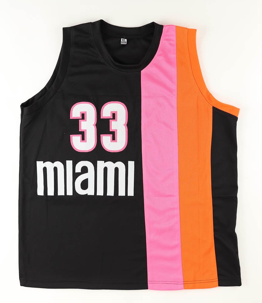 Alonzo Mourning Signed Jersey (JSA) (view 3)