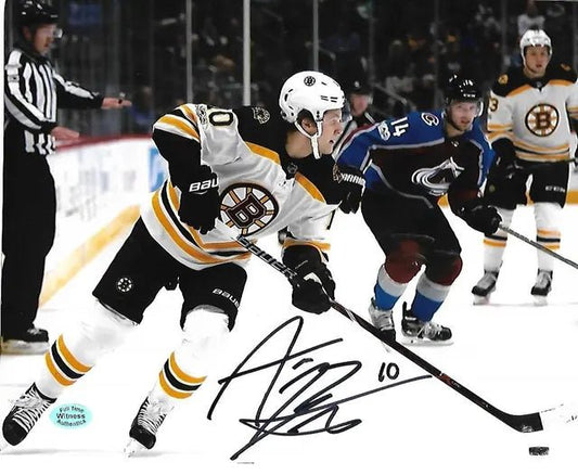 Anders Bjork Boston Bruins Autographed 8x10 Photo Full Time coa - Price Is Right Miami
