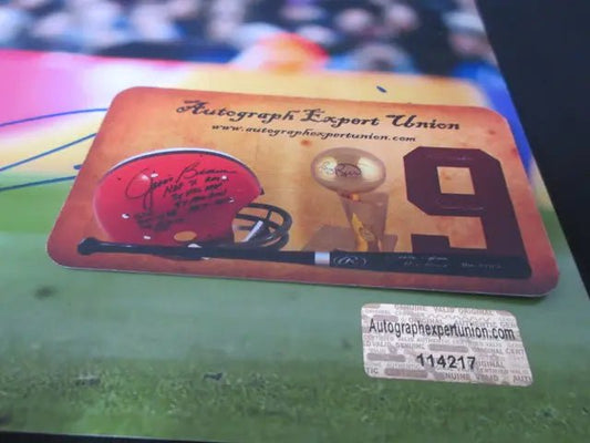 Andres Iniesta Barcelona Signed 8x10 Photo EUA COA - Price Is Right Miami