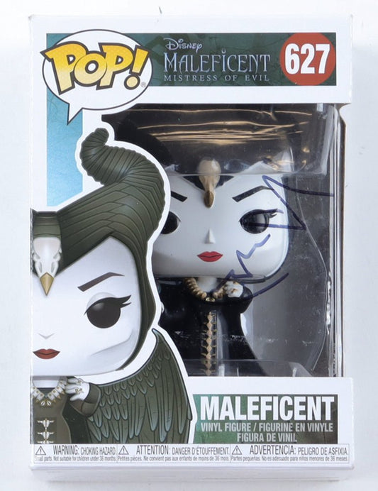 Angelina Jolie Signed "Maleficent Mistress of Evil" #627 Maleficent Funko Pop! Vinyl Figure (ACOA) - Price Is Right Miami