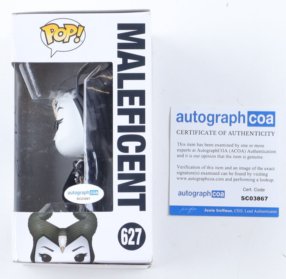Angelina Jolie Signed Maleficent Funko Pop #627 (ACOA) (view 2)