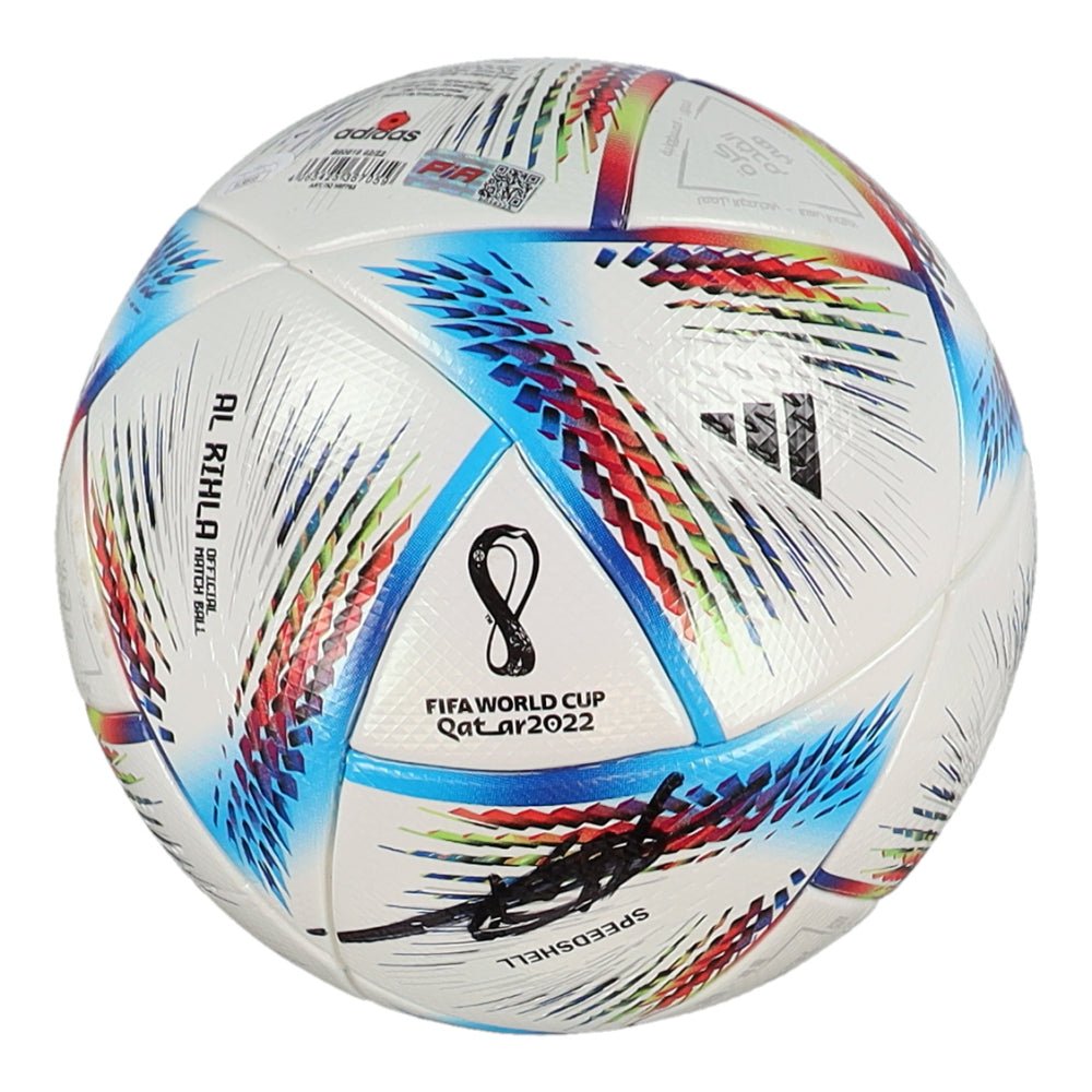Ansu Fati Signed 2022 FIFA World Cup Logo Soccer Ball (JSA & PIA) (view 2)