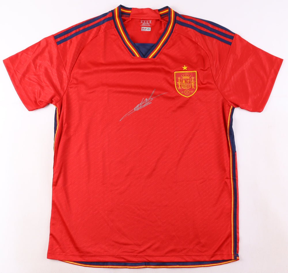 Ansu Fati Signed Barcelona Jersey (PIA) Spain National Football Team (view 3)