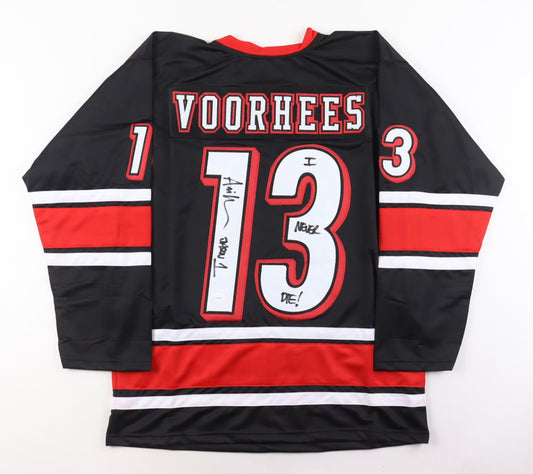 Ari Lehman Signed Jersey Inscribed "Jason 1" & "I Never Die!" (JSA) - Price Is Right Miami