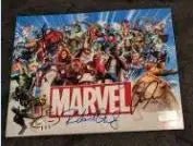 Autographed Robert Downey Jr, Jon Bernthal & Brie Larson.stan lee autographed 8x10 photo with coa - Price Is Right Miami