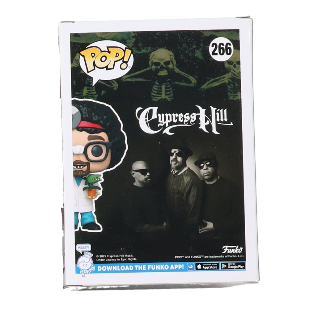 B-Real Signed "Cypress Hill" #266 B-Real as Dr. Greenthumb Funko Pop! Vinyl Figure (Beckett) - Price Is Right Miami