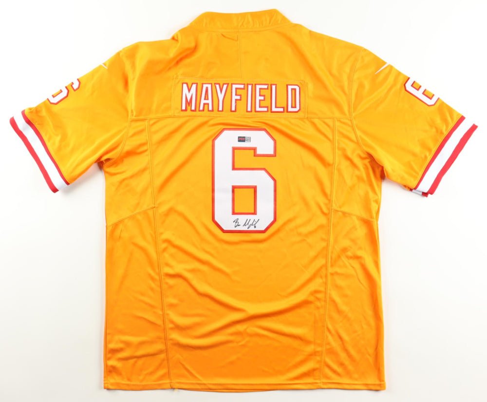 Baker Mayfield Signed Buccaneers Jersey (PIA) Tampa Bay Buccaneers (view 2)
