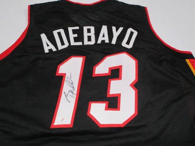 Bam Adebayo of the Miami Heat signed autographed basketball jersey PAAS COA 257 - Price Is Right Miami