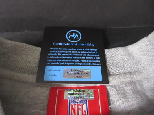 Bart Starr Packers Signed Sweatshirt Heritage COA - Price Is Right Miami