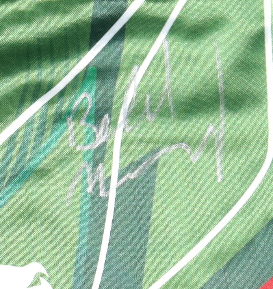 Belal Muhammad Signed UFC Trunks (Beckett), Autographed Memorabilia (view 2)