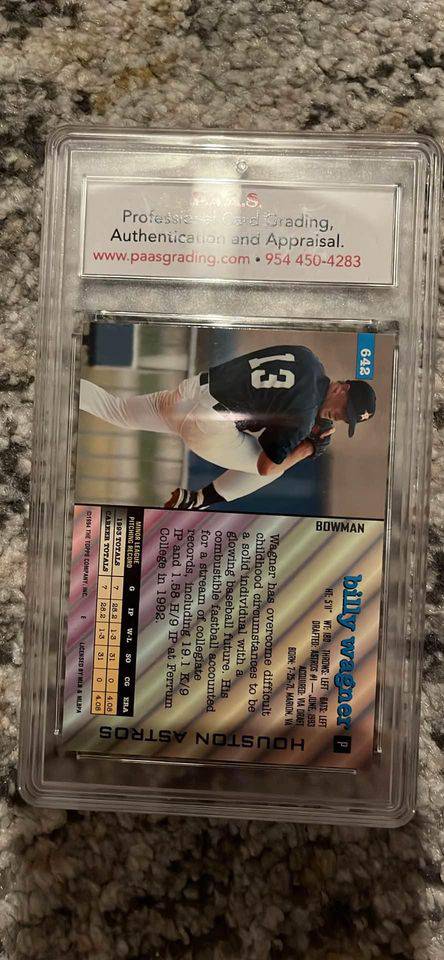 Billy Wagner Card - Price Is Right Miami