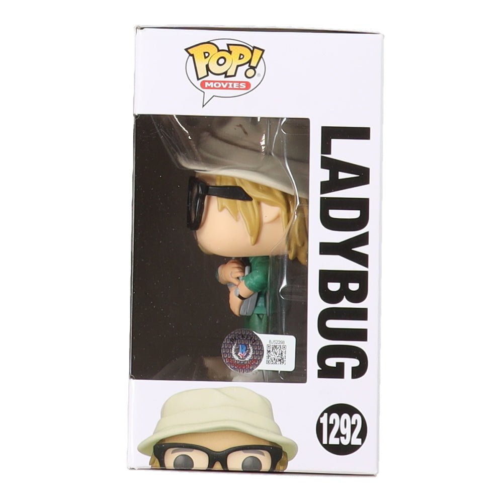 Brad Pitt Signed "Bullet Train" #1292 Ladybug Funko Pop! Vinyl Figure (Beckett) (view 4)