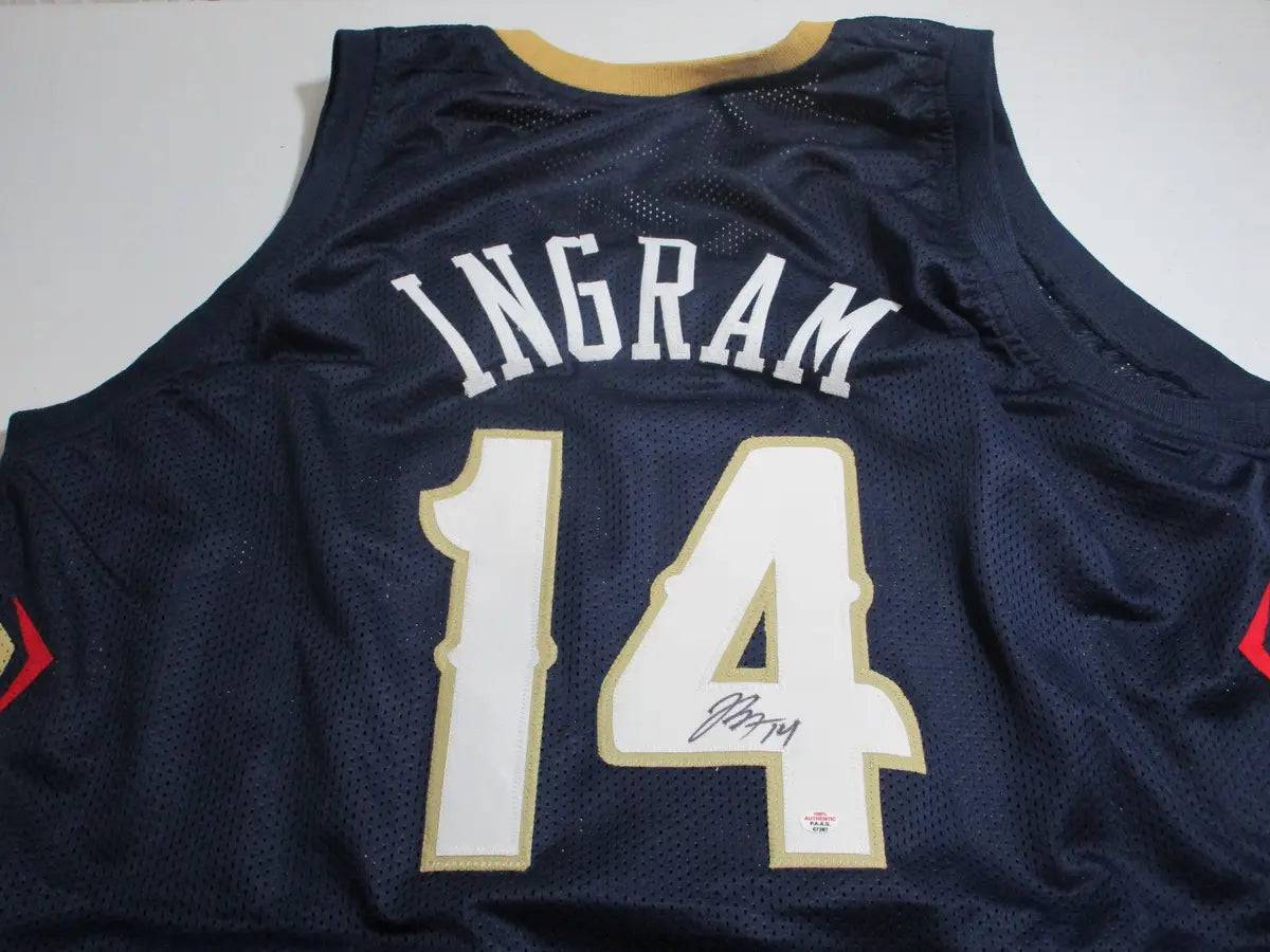 Brandon Ingram of the New Orleans Pelicans signed autographed basketball jersey PAAS COA 287 - Price Is Right Miami