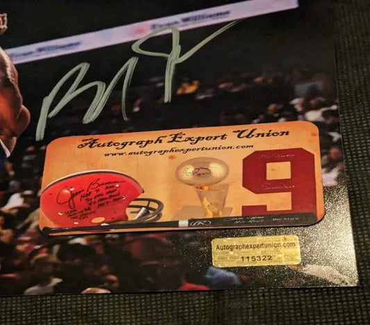 Bronny James Auto Signed 8x10 Lakers Photo with COA 115322 - Price Is Right Miami