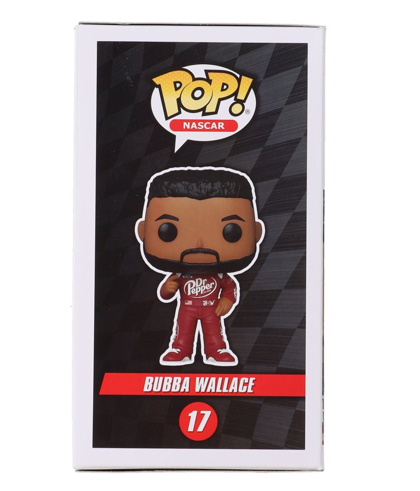 Bubba Wallace Jr. Signed NASCAR #17 Funko Pop! Vinyl Figure (Beckett) (view 3)