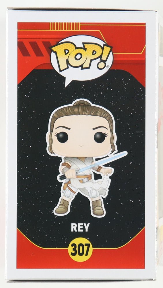 Cailey Fleming Signed Star Wars Rey Funko Pop #307 (JSA) (view 4)
