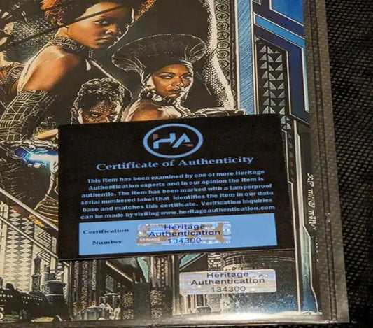 Chadwick Boseman Black Panther autographed 8x10 photo with coa - Price Is Right Miami