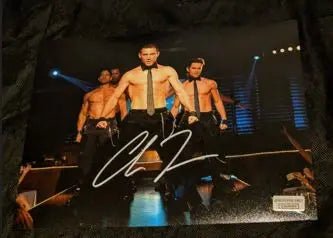 Channing Tatum Magic Mike autographed 8x10 photo with COA (view 2)