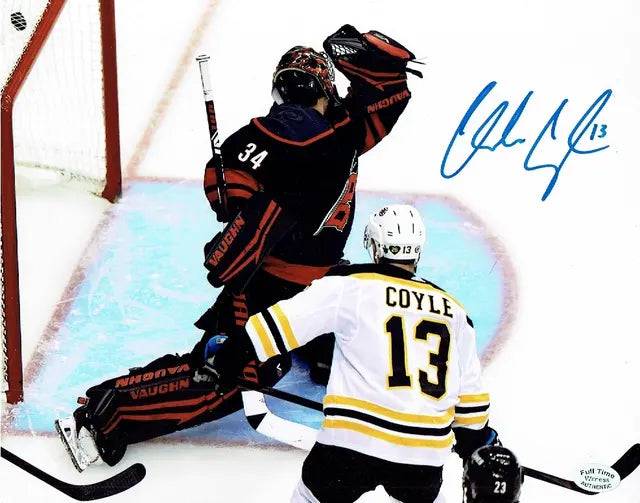 Charlie Coyle Boston Bruins Autographed 8x10 Photo Full Time coa - Price Is Right Miami